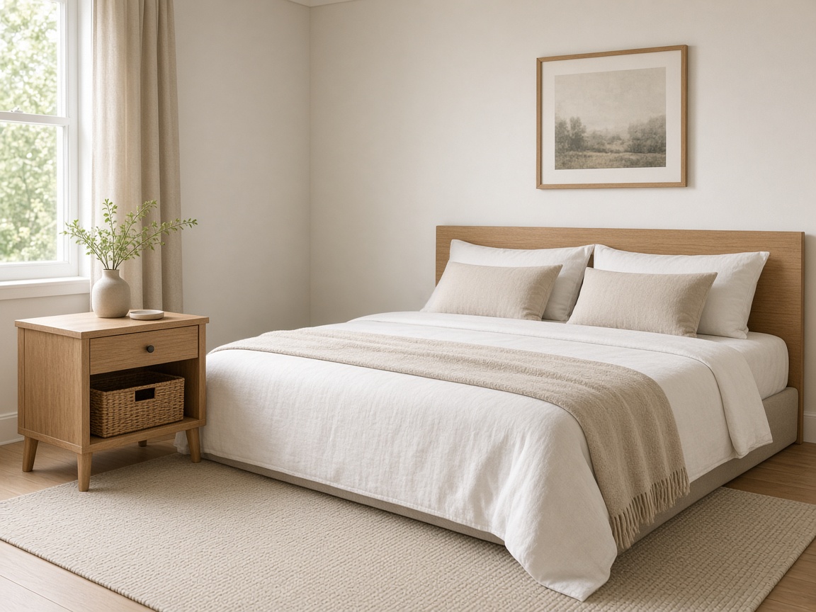 Gepflegtes Schlafzimmer